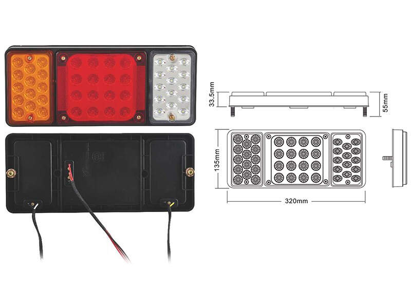 Фонарь задний справаслева