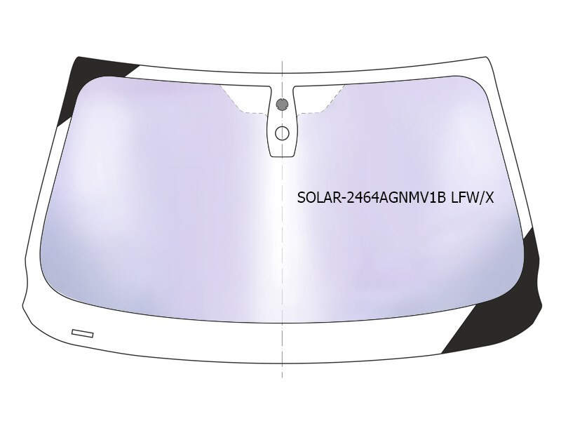 Стекло лобовое атермальное