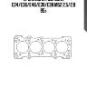 Прокладка гбц!\ bmw e34/e36/e46/e39/e38 m52 2.5/2.8 95>