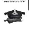 694 002b-sx колодки дисковые п. , opel astra g 1.8i-2.2i/tdi &16v 98-