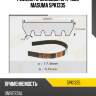 Ремень ручейковый 5pk-1335 masuma 5pk1335