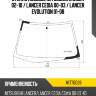 Стекло лобовое mitsubishi lancer 02-10  kmk mitt0028