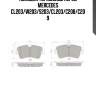 Колодки тормозные перед mercedes cl203/w203/s203/cl203/c208/c209