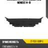 Накладка на рамку кузова ford mondeo 14-19 sat st-fd31-009p-0