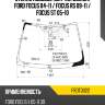 Стекло лобовое датчик дождя ford focus 04-11  kmk frdt0022