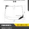 Стекло лобовое chevrolet cruze 15-19 xyg chev-j400-vc lfw/x