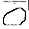 Прокладка коруса термостата vag passat elring 917,931