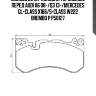 50 127 колодки тормозные перед audi a6 08-/q3 13-/mercedes gl-class x166/s-class w222 brembo p 50 127
