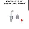 Bpr5es свеча зажигания!\ mazda121/626/e2200, opel astra/corsa/omega 1.1-2.6 89-93