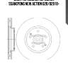 Диск тормозной передний, ssangyong new action g20/d20 10-