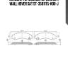 Колодки тормозные перед great wall hover sat st-3501175-k00-j