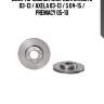 Диск тормозной (спереди) mazda 3 03-13 / axela 03-13 / 5 04-15 / premacy 05-10