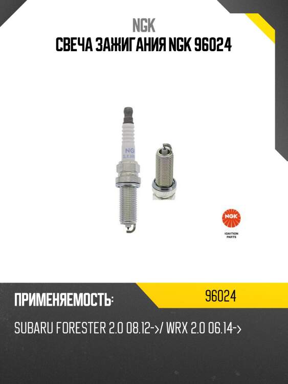 Свеча зажигания ngk 96024