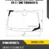 Стекло лобовое chevrolet equinox 09-17  xyg dw01824 lfw/x