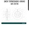 Диск тормозной g-brake  gr-22278