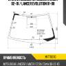 Стекло лобовое Mitsubishi Lancer 02-10  KMK MITT0030
