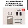 Ремкомплект направляющих тормозного суппорта master kit 77a1122