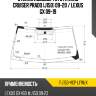 Стекло лобовое toyota land cruiser prado j150 09-20  xyg fj150-vcp lfw/x