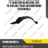 Подкрылок /передний левый /ti-guar для kia rio 2005-2011  tg-eufl003  tgeufl003 868111g000 stka46016l2