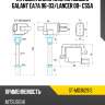 Катушка зажигания mitsubishi galant ea7a 96-03 sat st-md362913