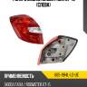 Фонарь задний skoda fabia 07-15 слева depo 665-1914l-ld-ue