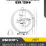 Стойка газомасляная передняя левая /332804/ jd jas0579