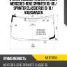 Стекло лобовое низкая крыша mercedes-benz sprinter 95-06  kmk mert0055
