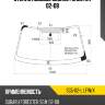 Стекло лобовое subaru forester 02-08 xyg sg5-02-l lfw/x