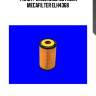 Фильтр масляный вставка mecafilter elh4368