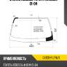 Стекло лобовое toyota verossa 01-04 xyg gx120-r lfw/x