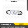 Ремень клиновой 10x665 , vw golf/passat/corrado 1.8i g60 88-93, daewoo matiz 0.8 98-