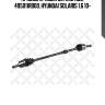 Привод правый 927mm abs, 495011r000, hyundai solaris 1.6 10-