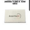 Фильтр салонный nissan jukerenault fluence 10-,  kc0102 kortex