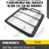 Фильтр воздушный /передний ti-guar для great wall hover h3 ii h5 2010- 2.0l  tga-363  1109110p64 a0551