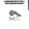 Кран ручного управления пневмоподвеской port1=м16x1.5, m12x1.5,omn mb,bpw,fruehauf