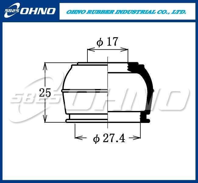 5-825 пыльник шаровой опоры 5`825  dc2649