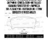 Колодки тормозные задние (без датчика) (смесь semi-metallic) (subaru forester 97-/impreza 98-/legacy 98-/outback 00-) (trw gdb3223) e110225 miles
