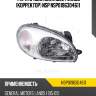 Фара правая chevrolet lanos (корректор) nsp nsp0196304611