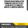 Сайлентблок /передний правый /левый r8 для mitsubishi galant legnum 1993-2002 e55 e75 ea ec  r8-mb 892320  (gp-mb892320 hr891138 tg-mb891518) mb892320