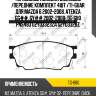 Тормозные колодки дисковые /передние комплект 4шт /ti-guar для mazda 6 2002-2008, atenza gg##, gy## 2002-2008  tg-680 pn5483 g2yd3323za g2yd3328z