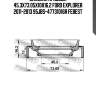 Сальник привода 45.3x73.05x10x16.2 ford explorer 2011-2013 95jbs-47731016r febest