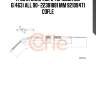 Трос стояночного тормоза mb: g(463) all 90- 22381881 mm 92109471 cofle