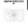 Вентилятор охлаждения без кожуха, opel vectra c 1.6/1.8/2.2 02-