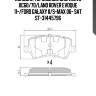 Колодки тормозные зад volvo xc60/70/land rover evoque 11-/ford galaxy ii/s-max 06- sat st-31445796