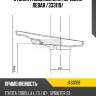 Стойка газомасляная передняя левая /333119/ jd jas0108