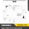 Стекло лобовое honda accord euro 98-02 xyg 3960agnblv lfw/x