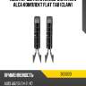 Адаптер щётки стеклоочистителя alca комплект flat tab claw alca 300620