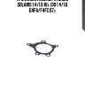 Прокладка помпы!\ hyundai solaris 1.4/1.6 10>, i30 1.4/1.6 g4fa/f4fc 07>
