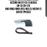Ремень поликлиновой honda accord viii cp/cu 2,0 r20a3 08-13/cr-v iv rm1/rm3/rm4/re5/re6 2,2 n22b4 12 dayco 7pk1633