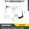 Стекло лобовое mitsubishi lancer 07-17  fuyao 5684agnblv